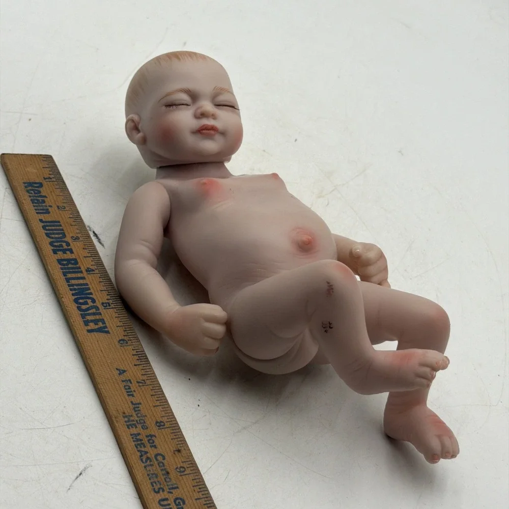 Full Body Silicone Baby Girl Reborn Baby Doll Accurate Model